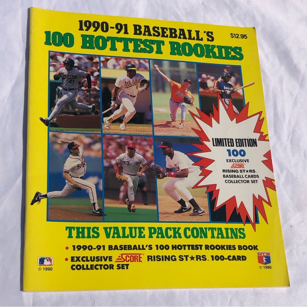 ⚾️ MLB 1990-1991 Hottest rookie’s magazine